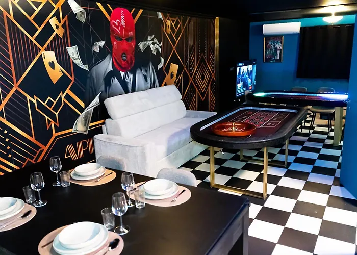 Apartment Capsule Casino - Table De Jeux - Balneo - Sauna - Playstation 5