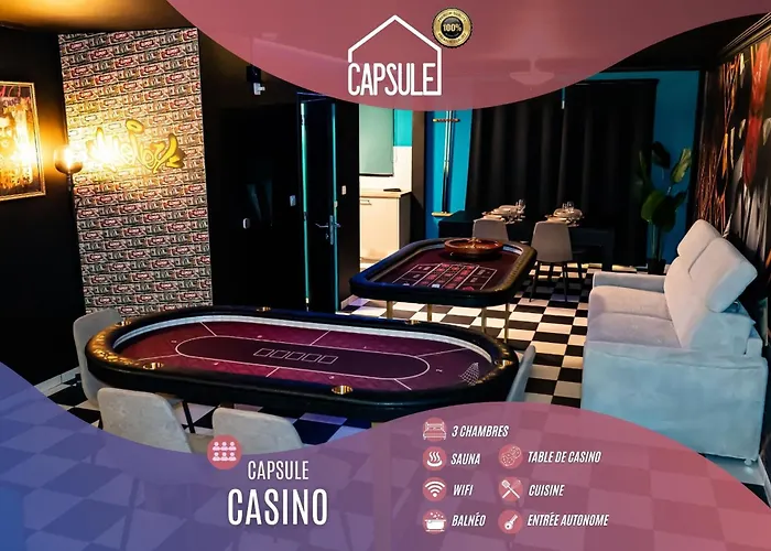 Capsule Casino - Table De Jeux - Balneo - Sauna - Playstation 5 Appartamento *